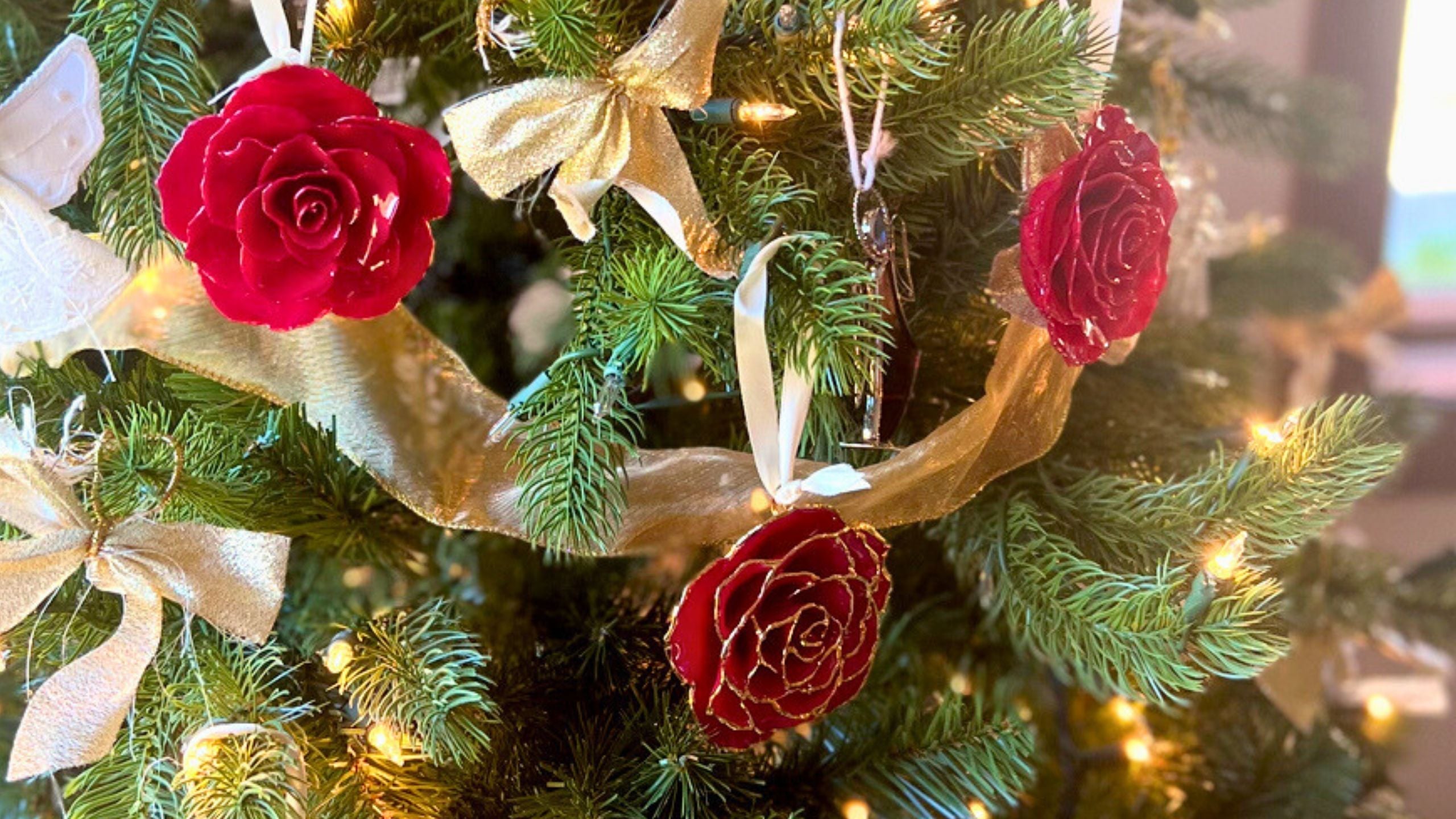 Forever Rose Ornaments