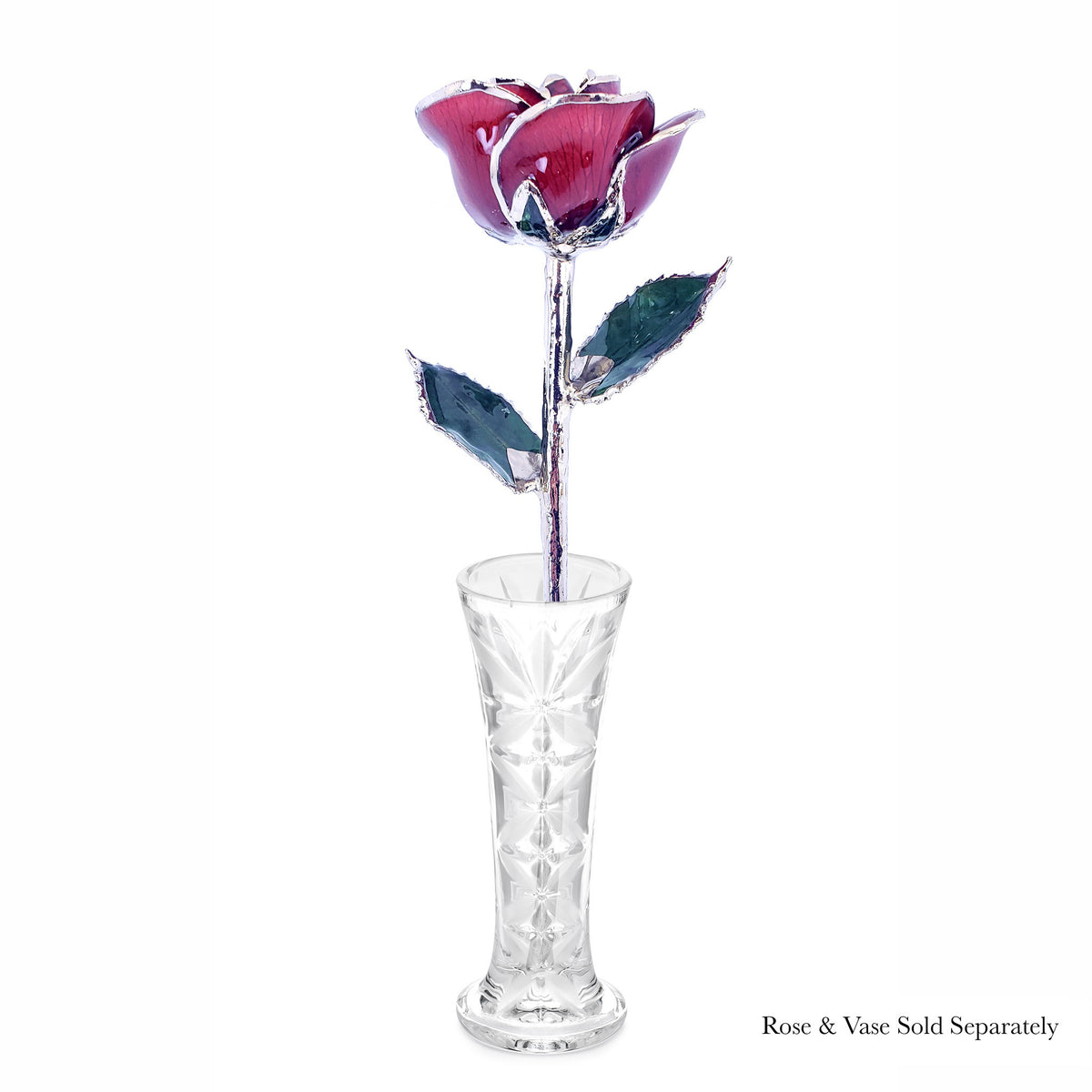 Platinum Forever Rose - Burgundy