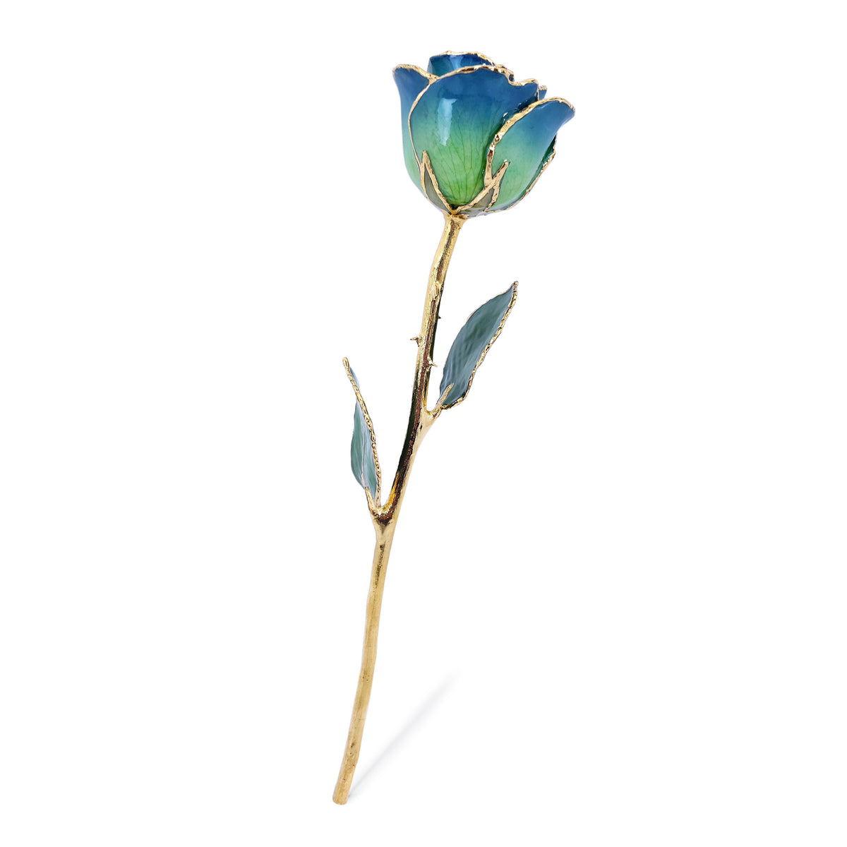 24K Gold Forever Rose - Blue Meadow