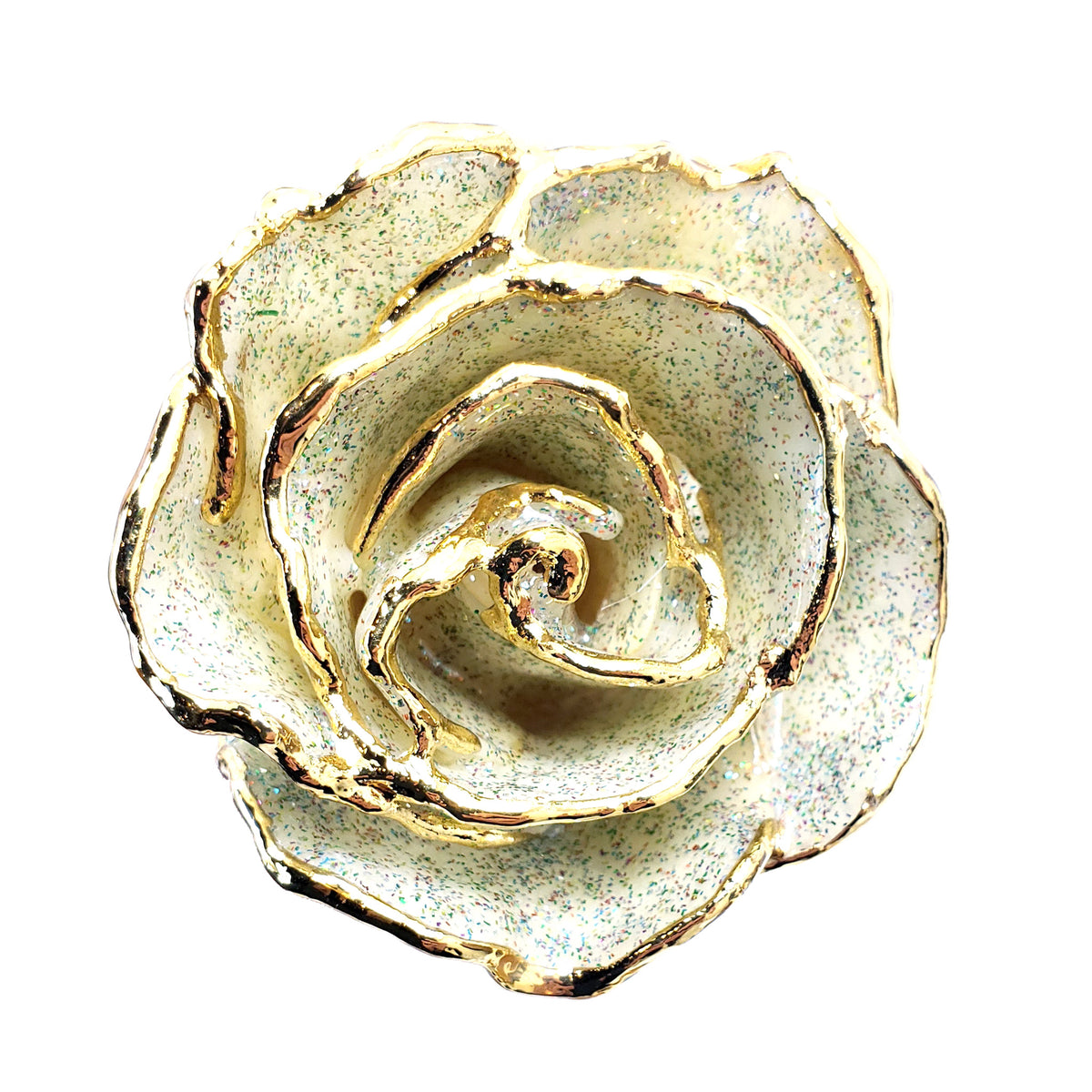 24K Gold Forever Rose - Opal Sparkle (October Birthstone)