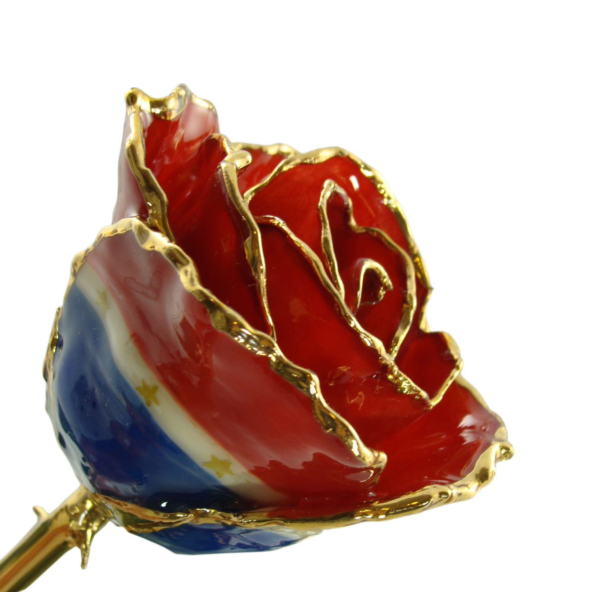24K Gold Forever Rose - The Patriot Rose