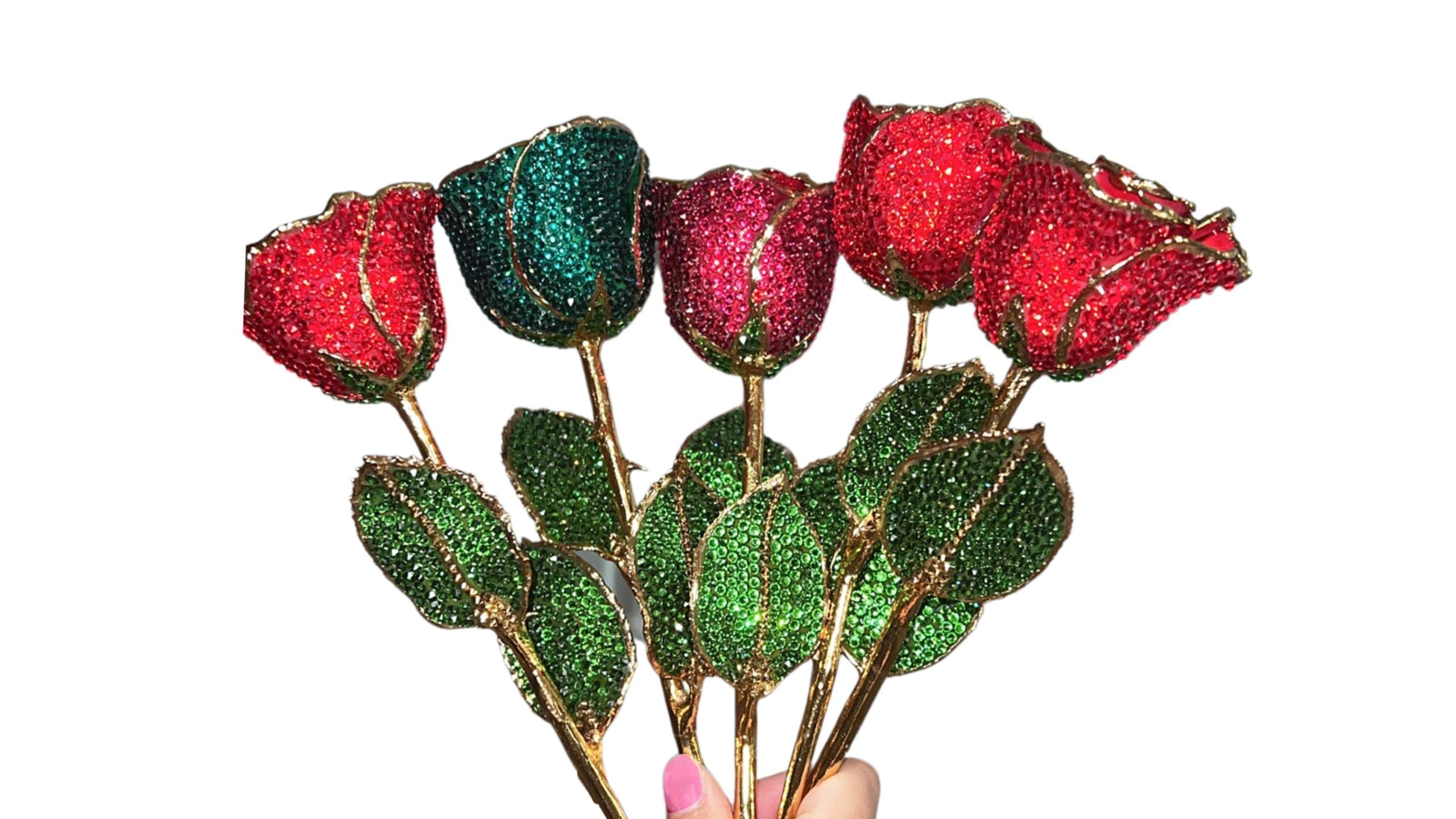 Forever Rose with Swarovski® Crystals