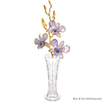 24K Gold Orchid - Lavender Lace