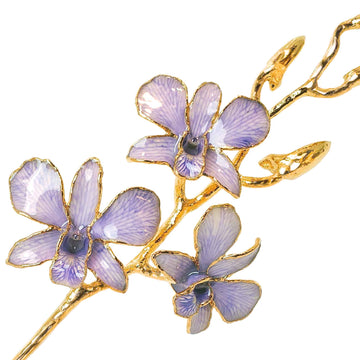 24K Gold Orchid - Lavender Lace
