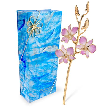 24K Gold Orchid - Lilac