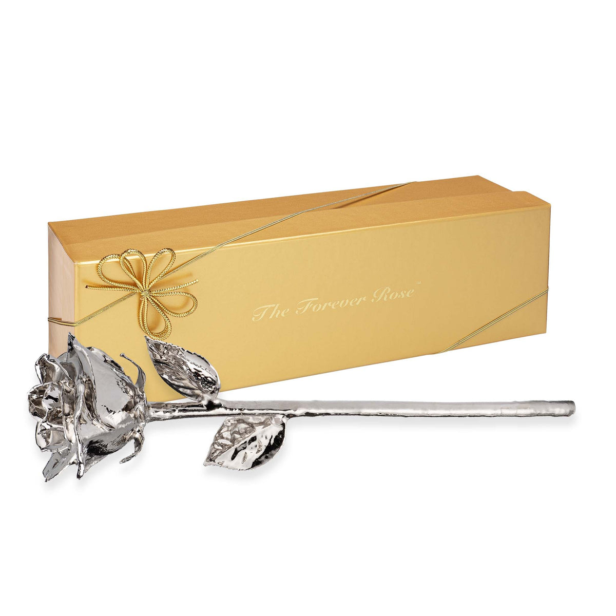 Platinum Dipped Forever Rose