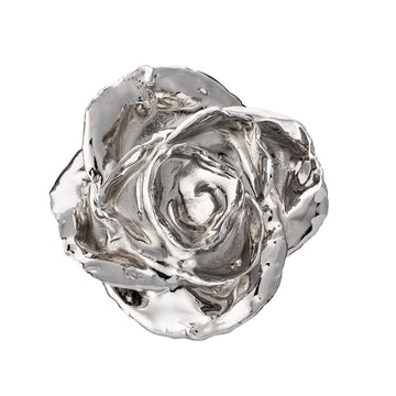 "Mom You Are Loved" Personalized Platinum Forever Rose Combo with Bloom Box & Phantom Vase™ Combo