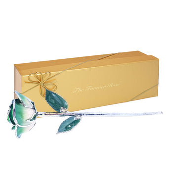 Platinum Forever Rose - Green 2-Tone