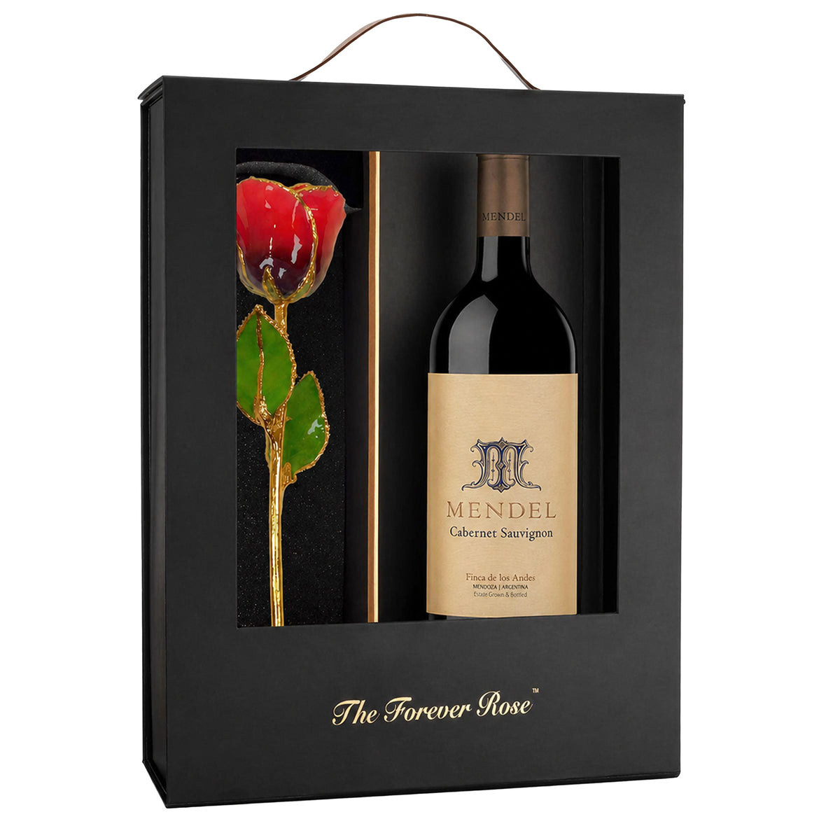 24K Gold Forever Rose - Cabernet (Wine Not Included)