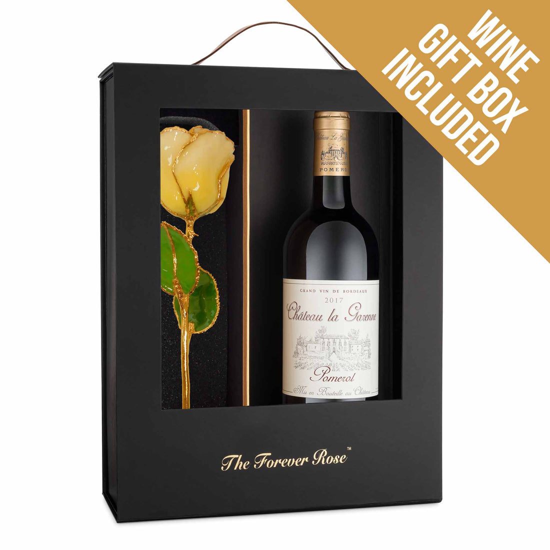 24K Gold Forever Rose - Chardonnay (Wine Not Included)