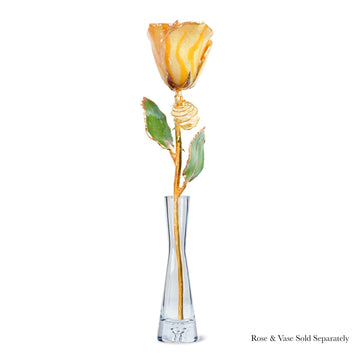 24K Gold Forever Rose - Citrine