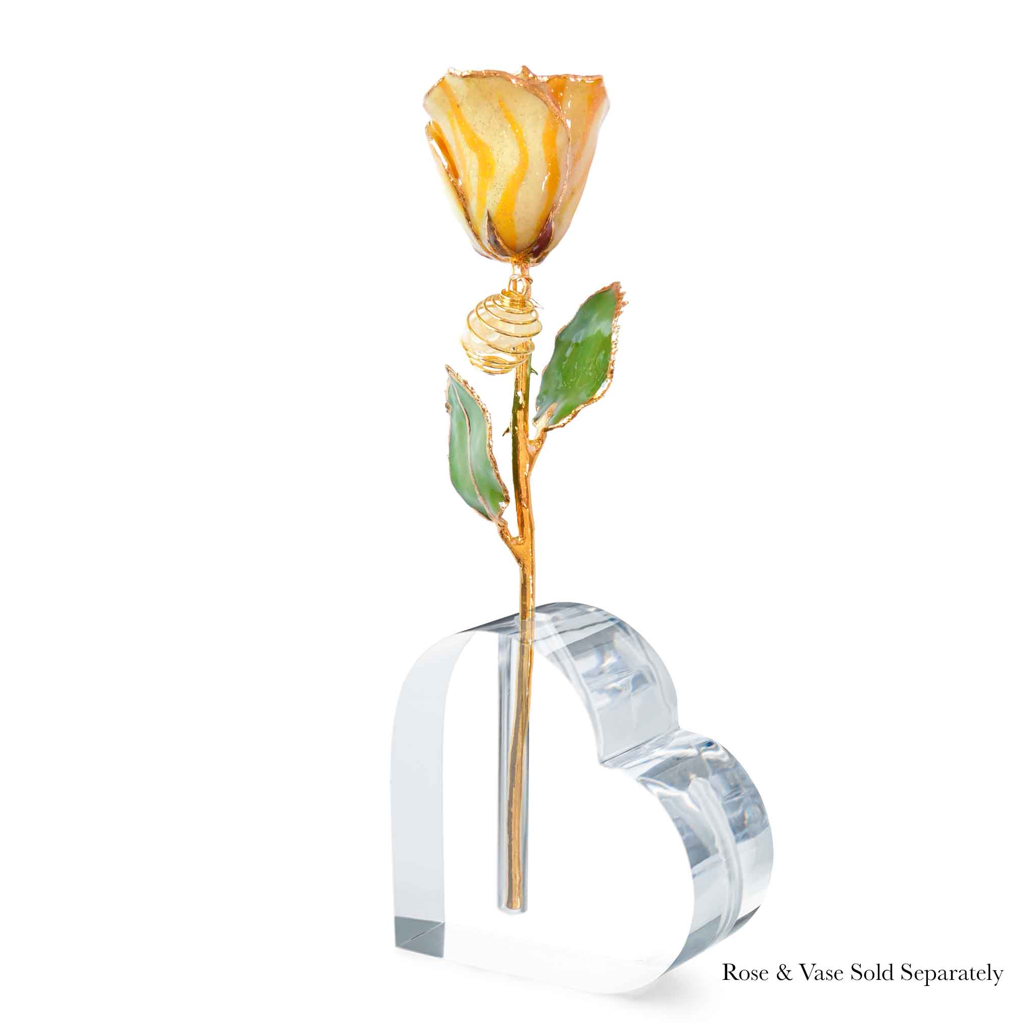 24K Gold Forever Rose - Citrine