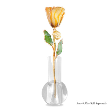 24K Gold Forever Rose - Citrine