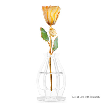 24K Gold Forever Rose - Citrine