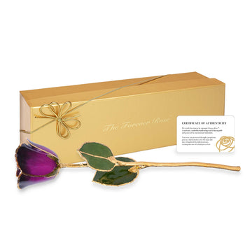 24K Gold Forever Rose - Deep Love