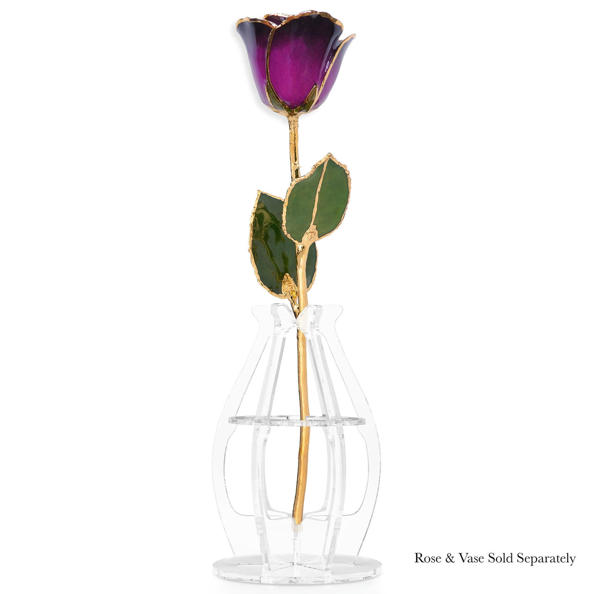 24K Gold Forever Rose - Deep Love