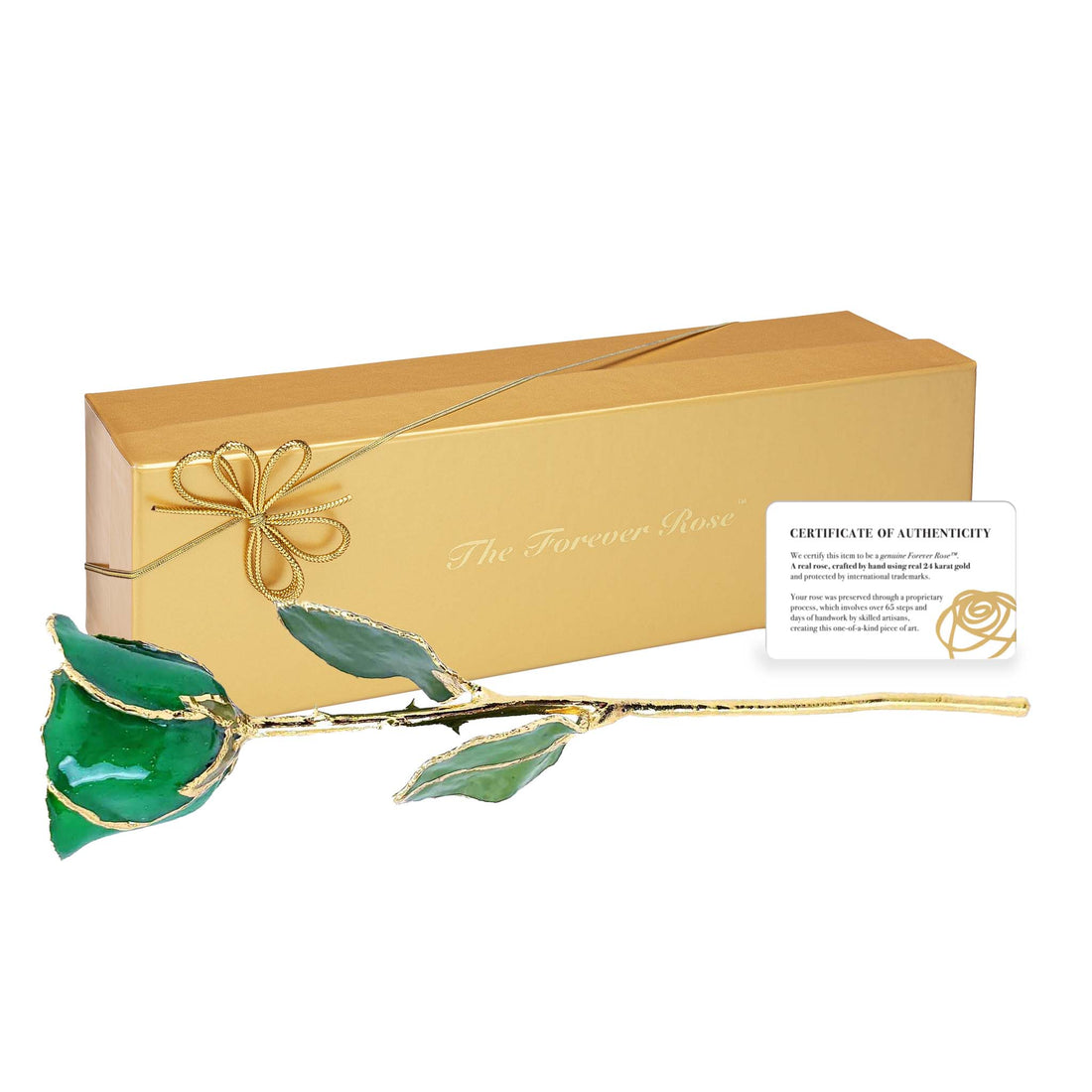 24K Gold Forever Rose - Emerald (May Birthstone) (Redesigned for 2022)