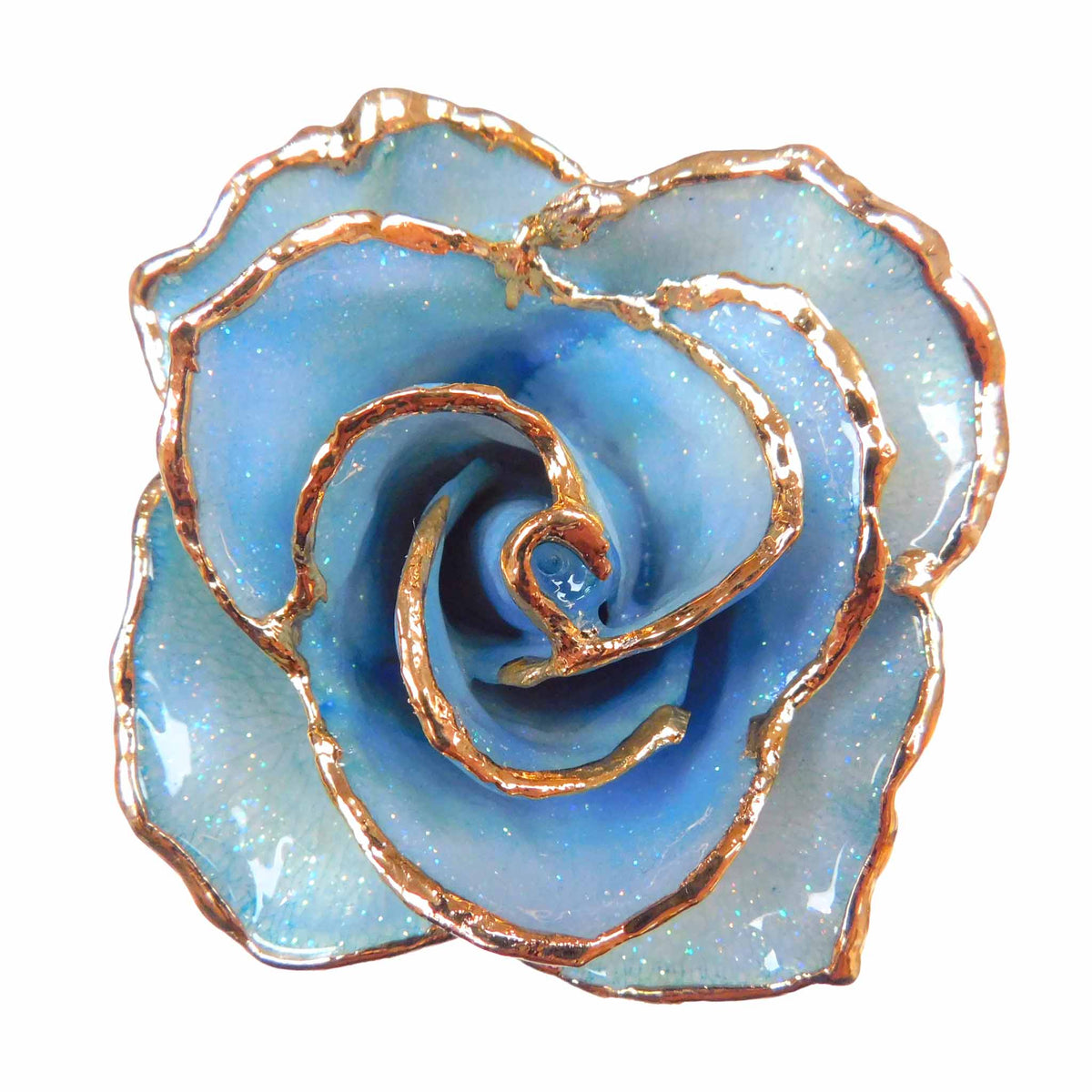 Custom Enchanted Rose w/ 24K Princess Blue Rose