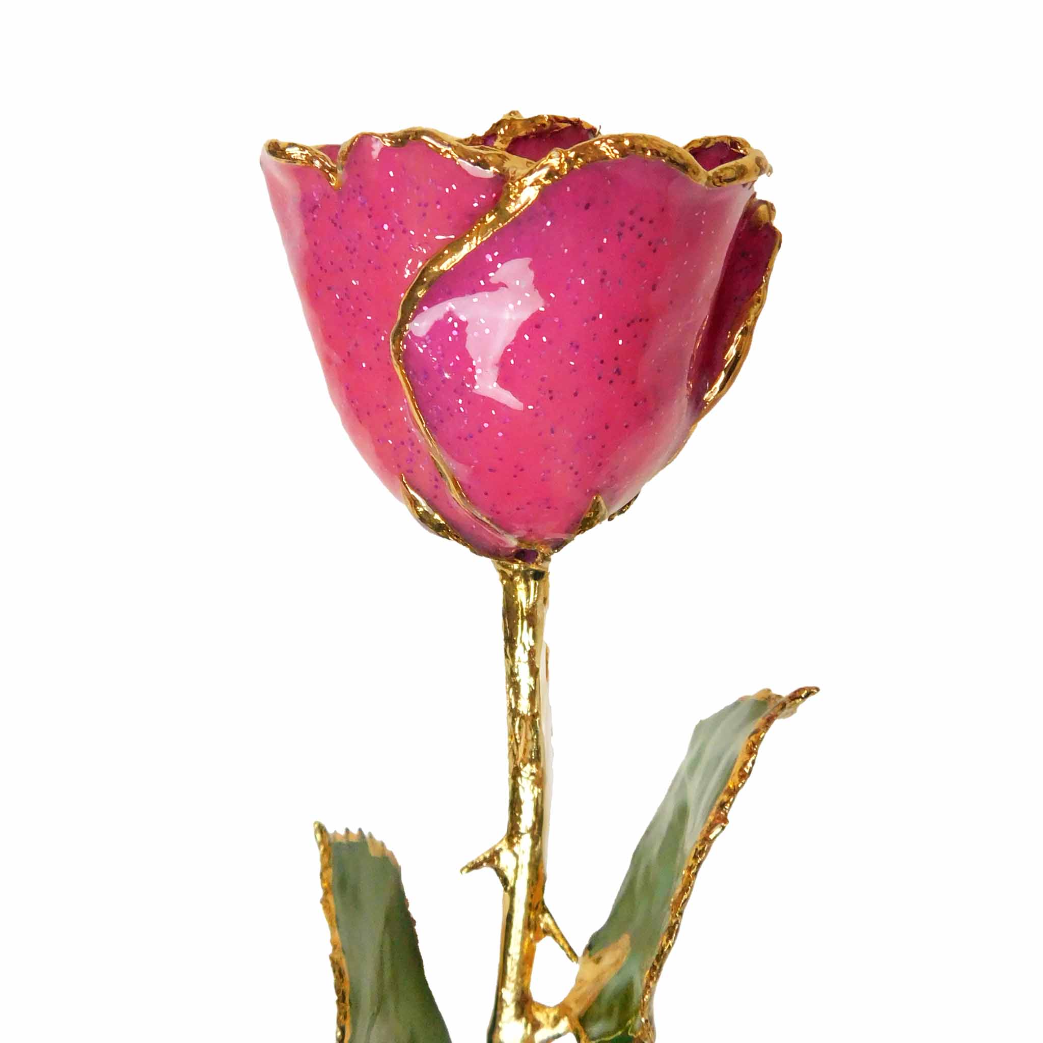 Custom Enchanted Rose w/ 24K Stardust Pink Rose