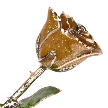 24K Gold Forever Rose - Heart of Gold