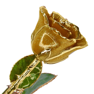 Custom Enchanted Rose w/ 24K Gold Heart of Gold