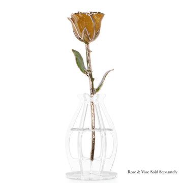 24K Gold Forever Rose - Heart of Gold