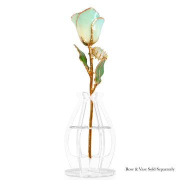 24K Gold Forever Rose - Jade