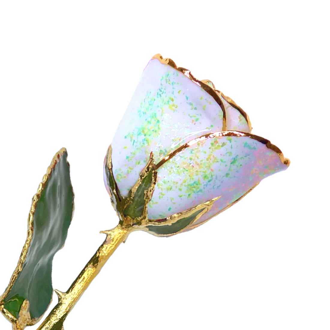 24K Gold Forever Rose - Opal Sparkle (October Birthstone) (Redesigned for 2026)