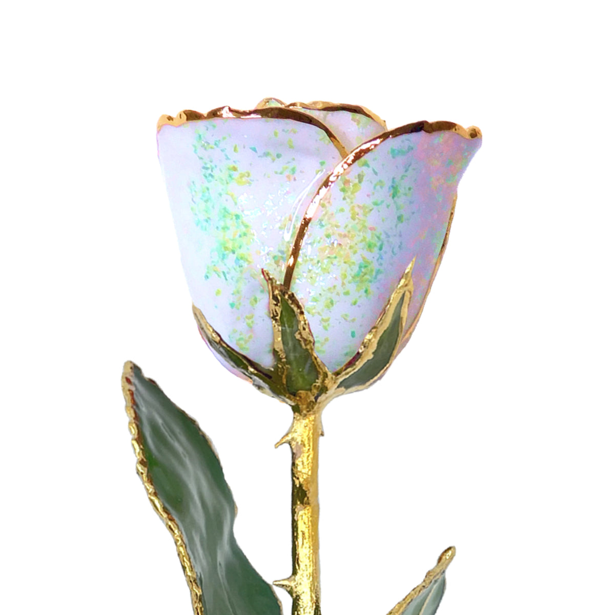 Custom Enchanted Rose - 24K Gold Opal (October) (Redesigned for 2026)