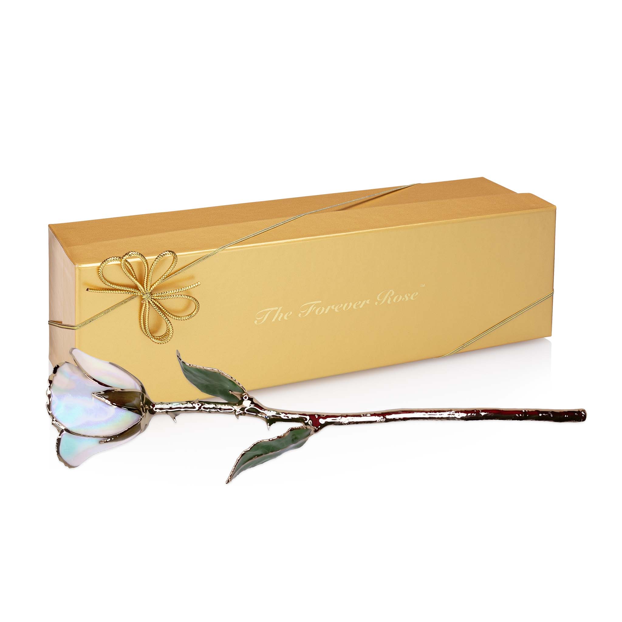 24K Gold Forever Rose - Opal Sparkle (October Birthstone) (Redesigned for 2026)