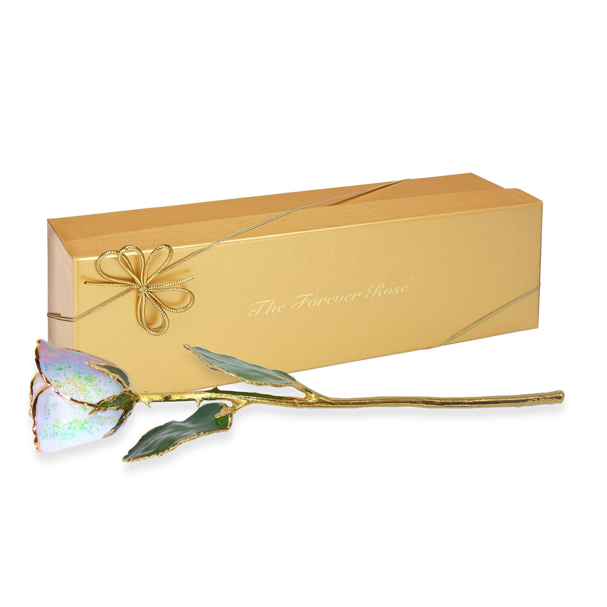 24K Gold Forever Rose - Opal Sparkle (October Birthstone) (Redesigned for 2026)