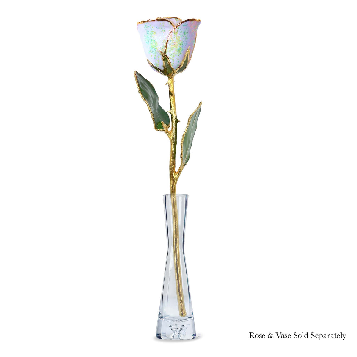 24K Gold Forever Rose - Opal Sparkle (October Birthstone) (Redesigned for 2026)