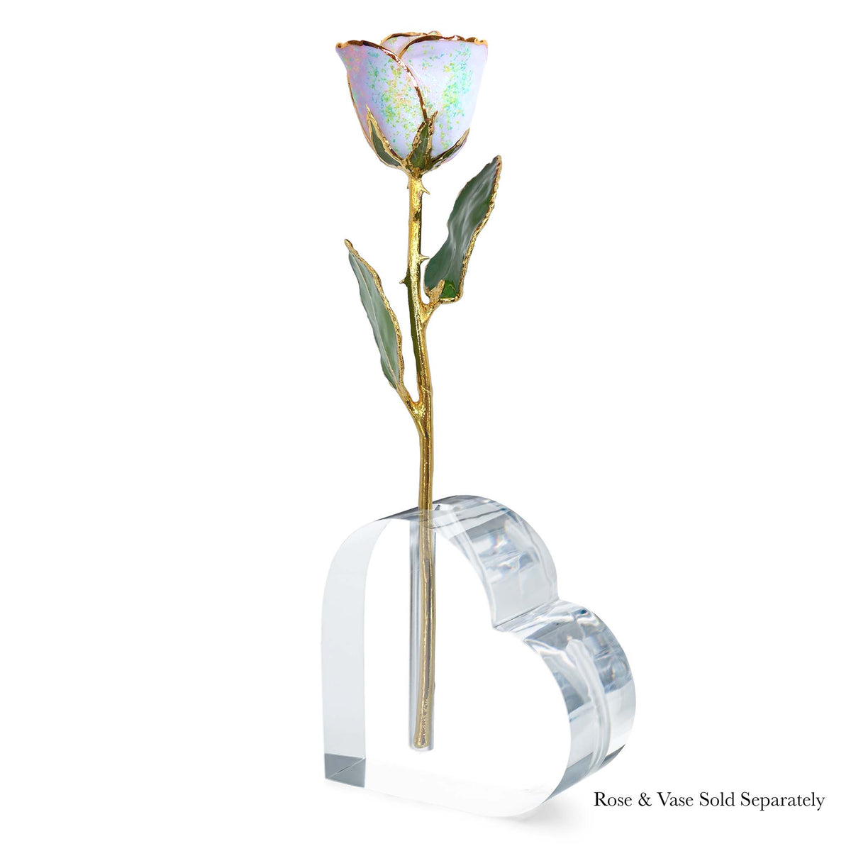 24K Gold Forever Rose - Opal Sparkle (October Birthstone) (Redesigned for 2026)