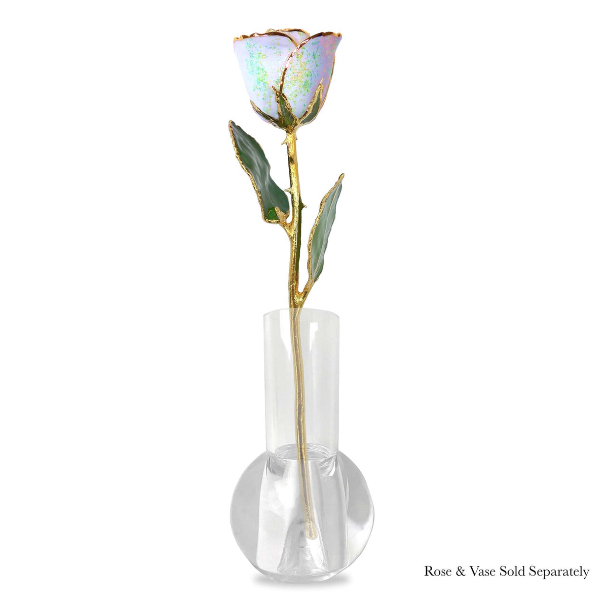 24K Gold Forever Rose - Opal Sparkle (October Birthstone) (Redesigned for 2026)