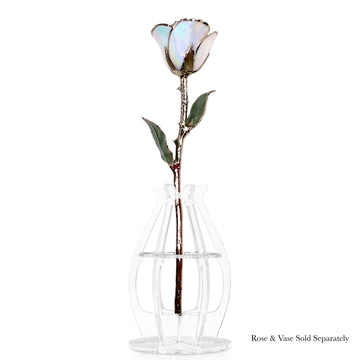 24K Gold Forever Rose - Opal Sparkle (October Birthstone) (Redesigned for 2026)