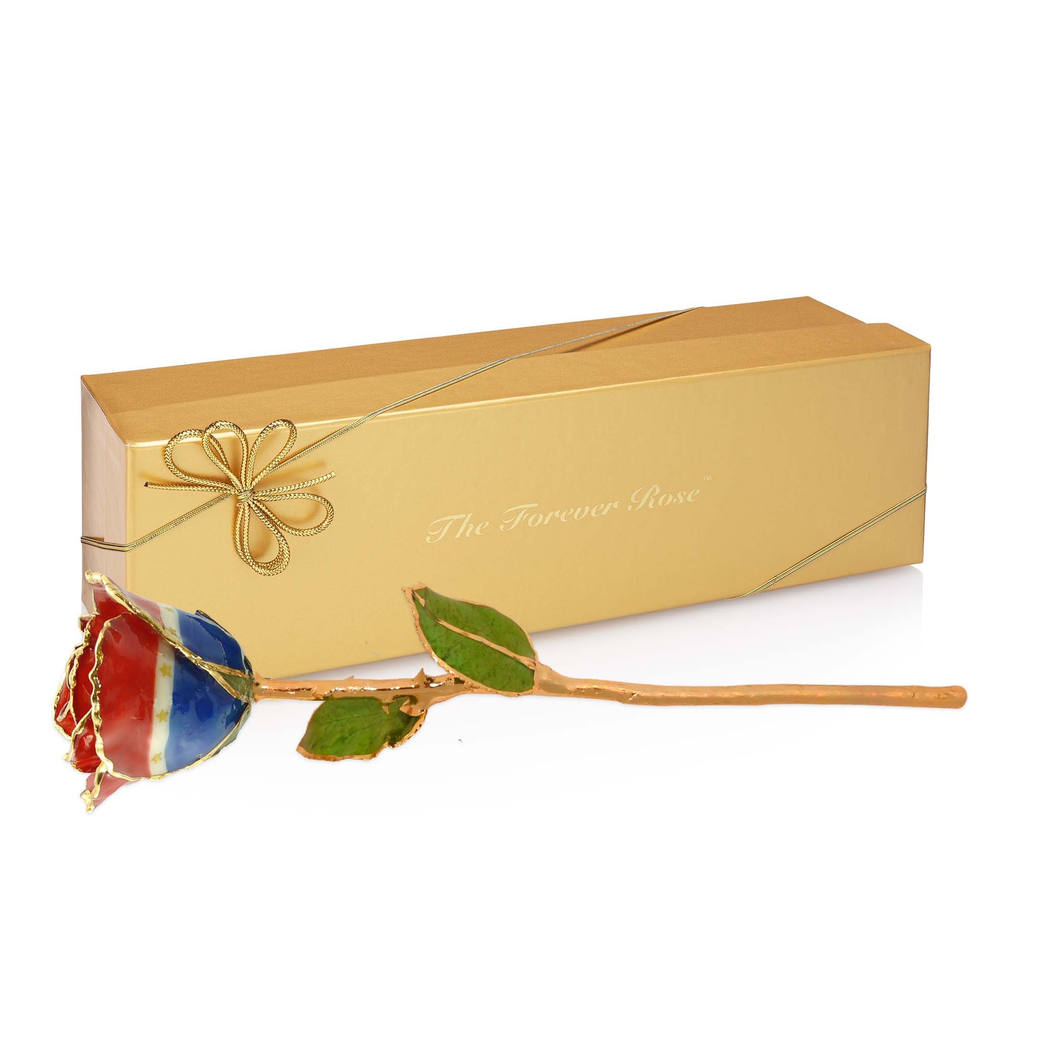 24K Gold Forever Rose - The Patriot Rose
