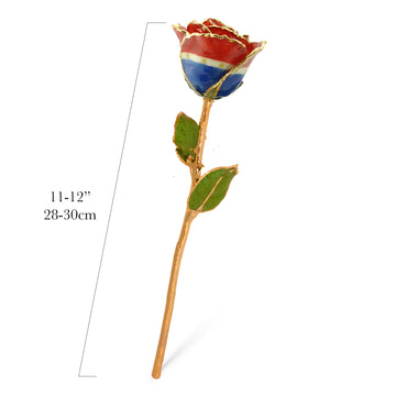 24K Gold Forever Rose - The Patriot Rose