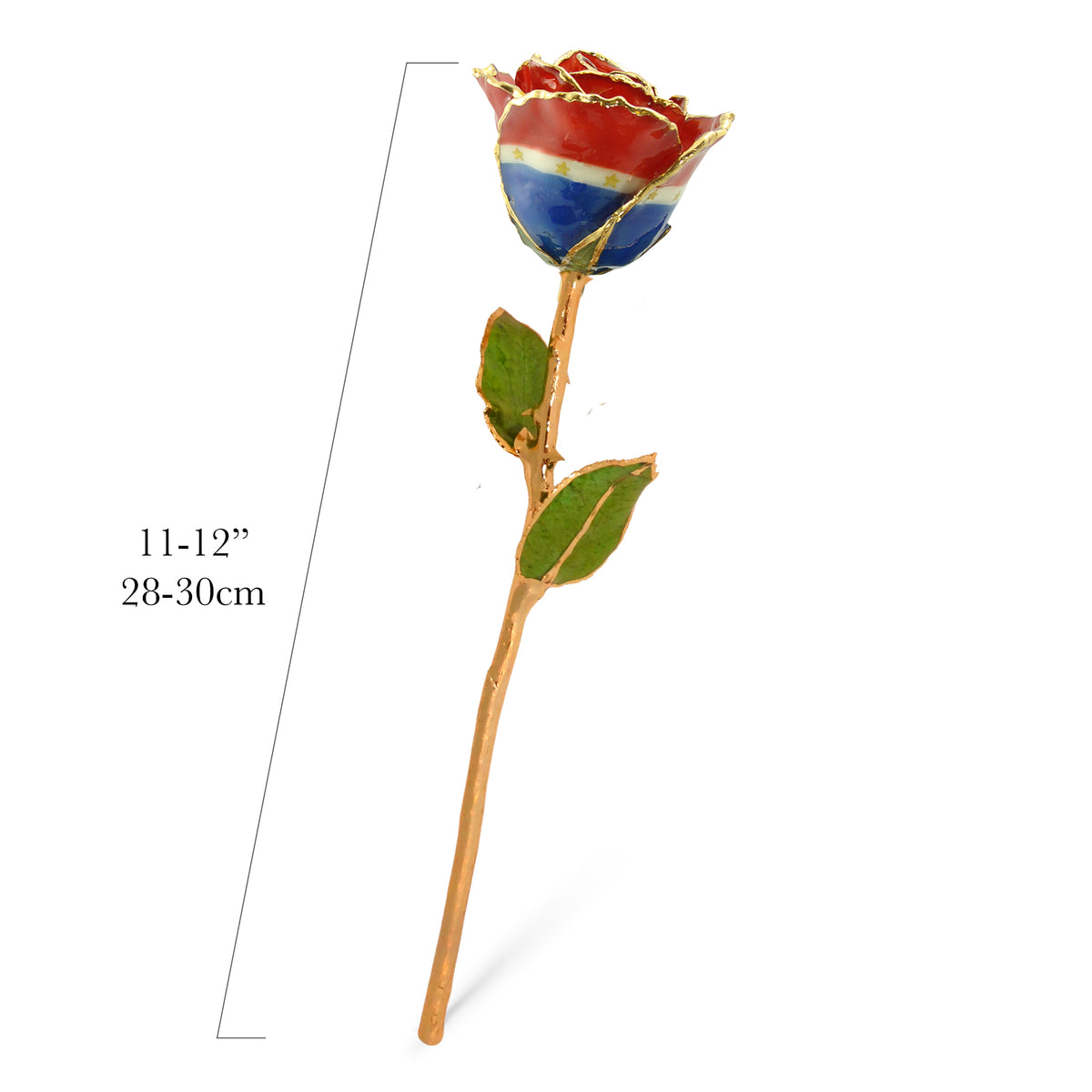 24K Gold Forever Rose - The Patriot Rose