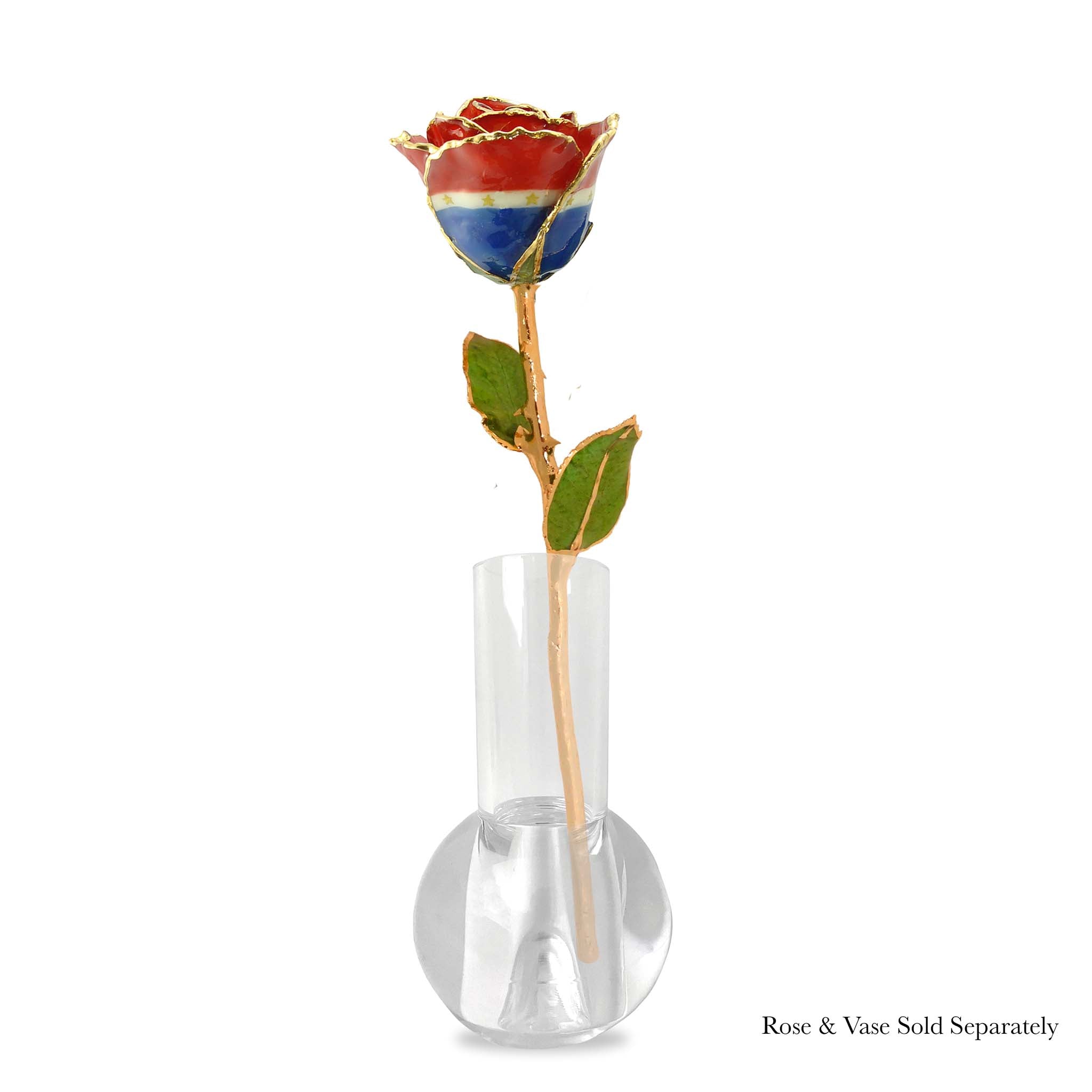 24K Gold Forever Rose - The Patriot Rose