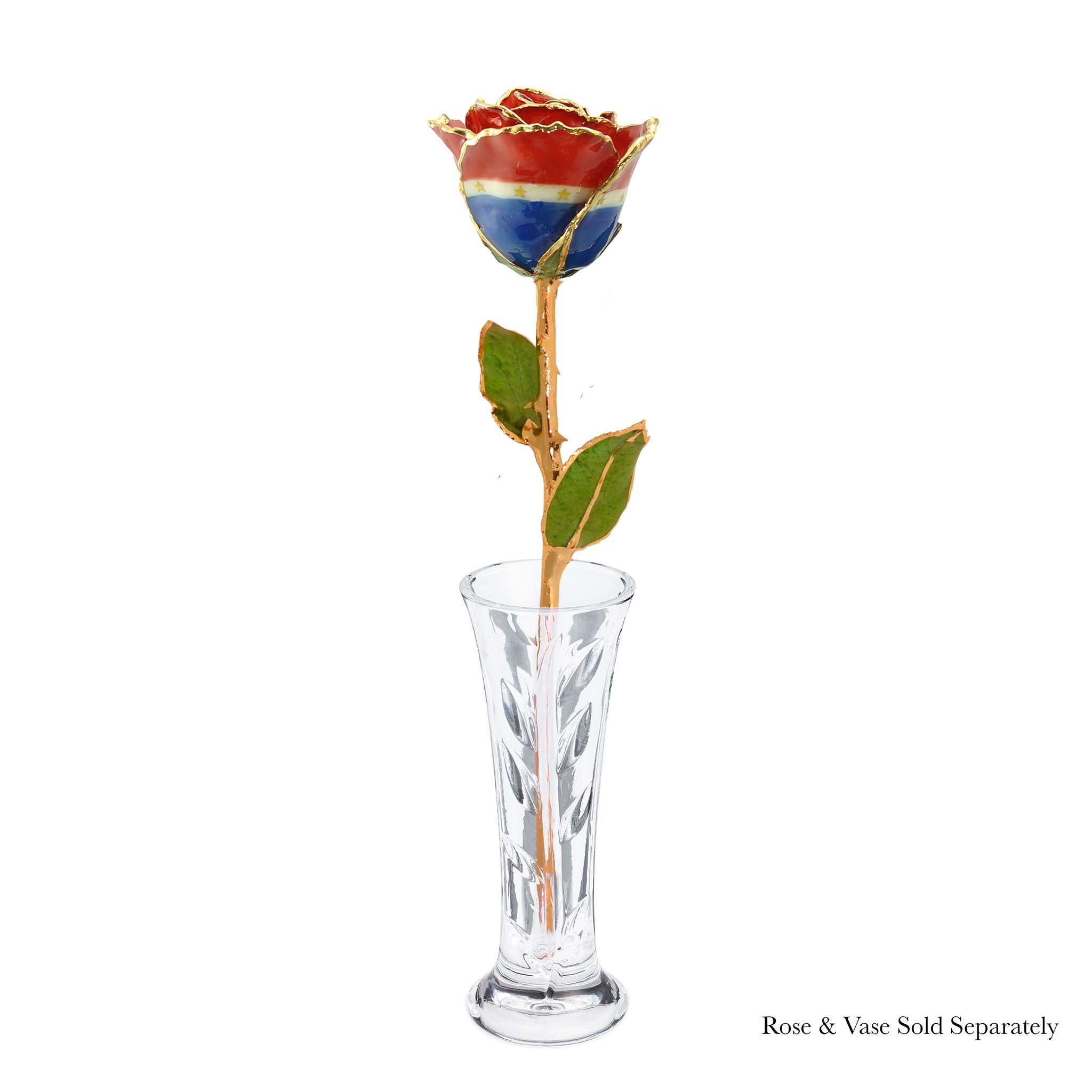 24K Gold Forever Rose - The Patriot Rose