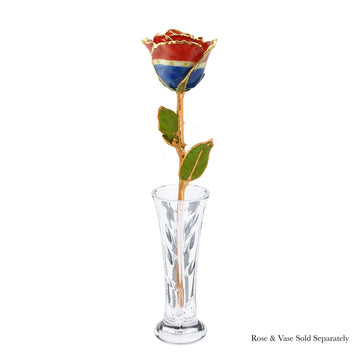 24K Gold Forever Rose - The Patriot Rose