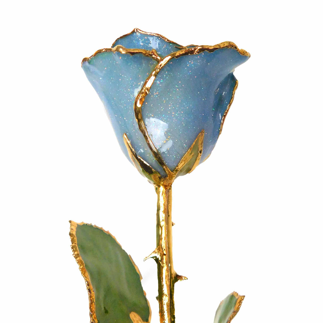 24K Gold Forever Rose - Princess Blue