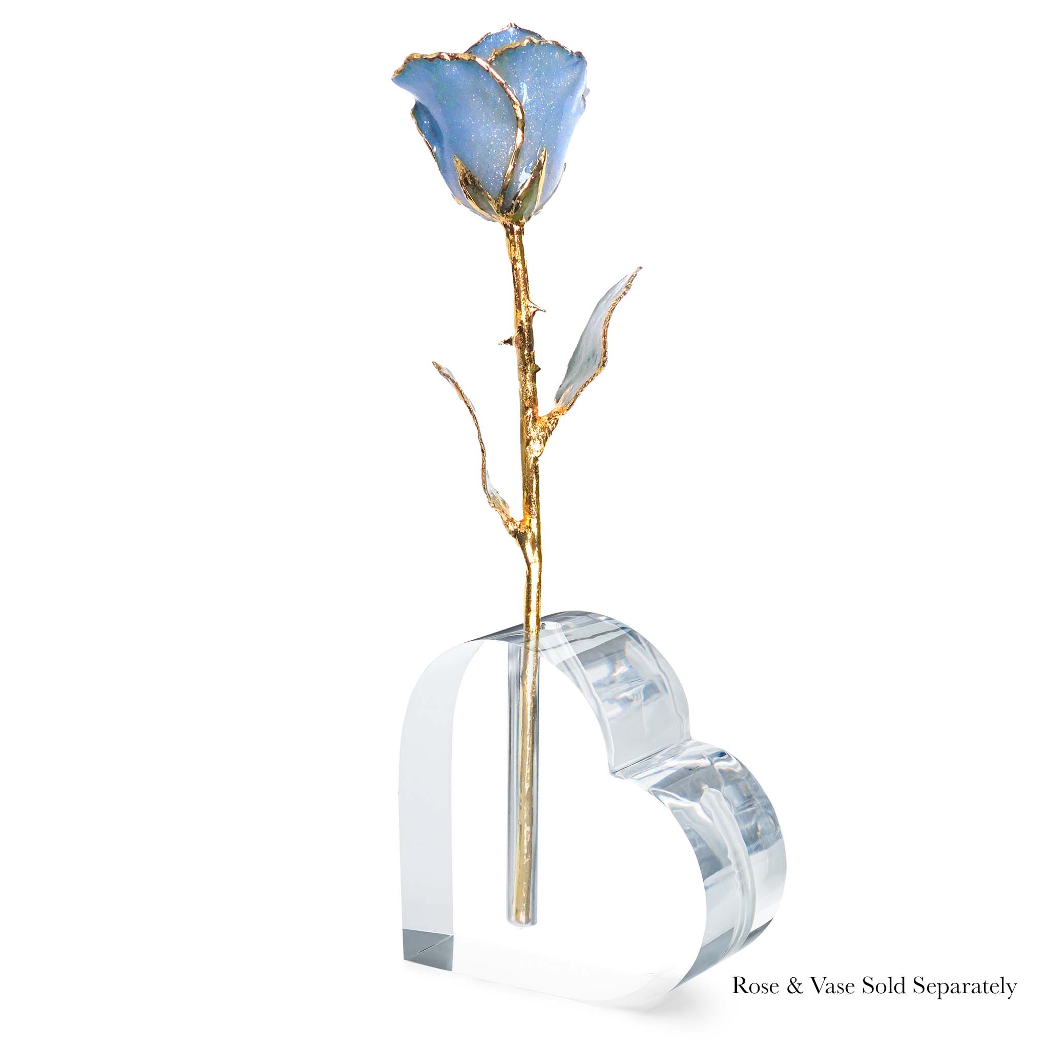 24K Gold Forever Rose - Princess Blue