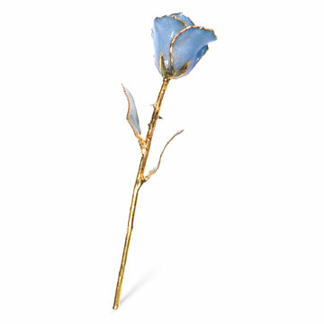 24K Gold Forever Rose - Princess Blue