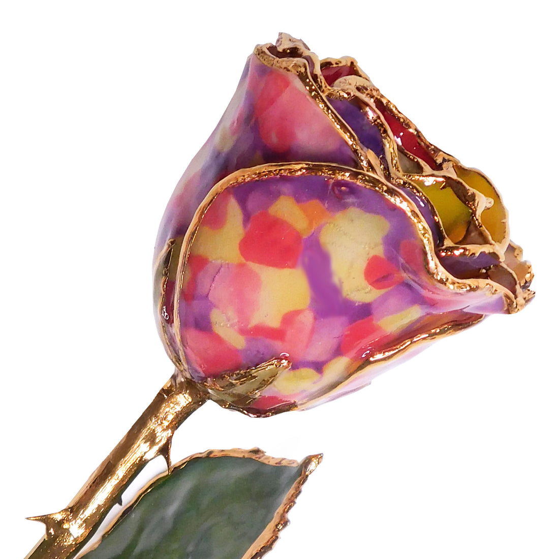 24K Gold Forever Rose - Confetti