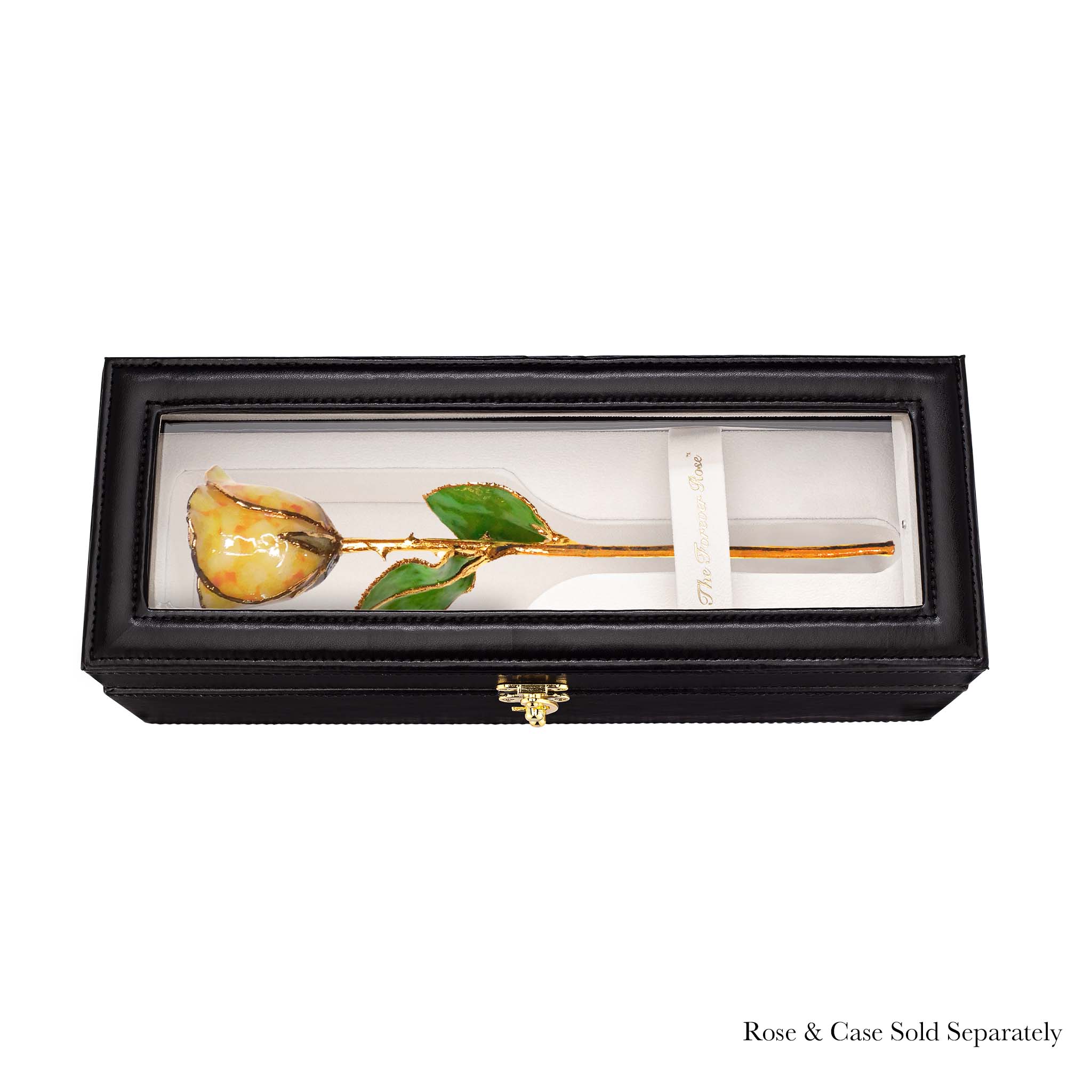 24K Gold Forever Rose - Yellow Quartz