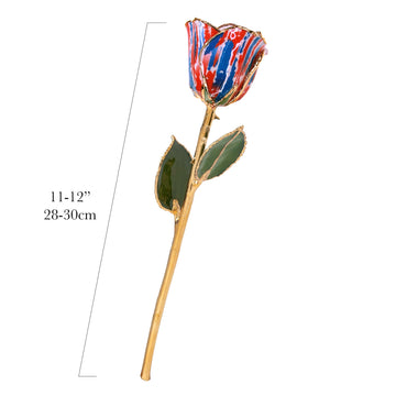 24K Gold Forever Rose - Love & Liberty