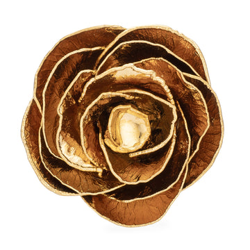"True Love Never Fades" Personalized High Detail 24K Gold Forever Rose Combo with Bloom Box & Phantom Vase™ Combo