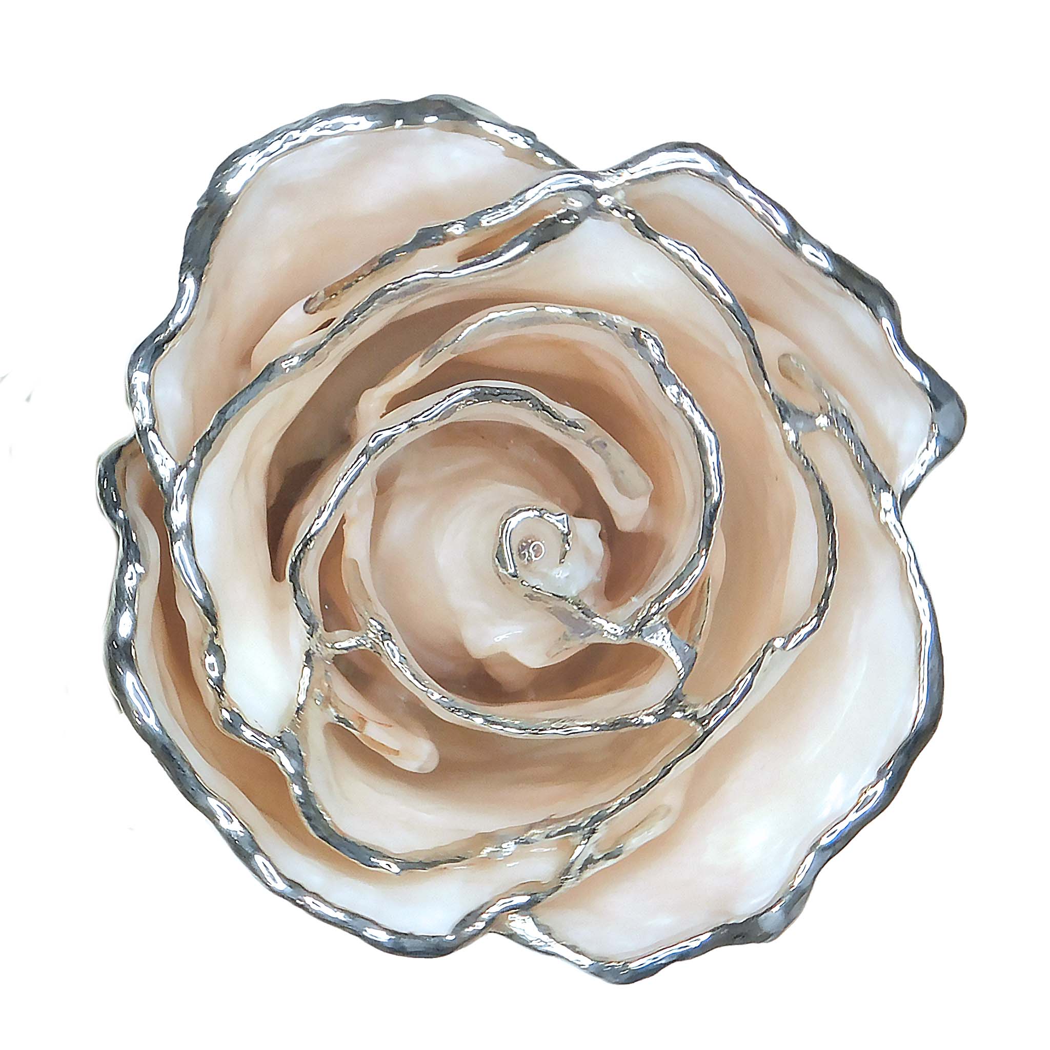 Silver Forever Rose - Pearl (June Birthstone)