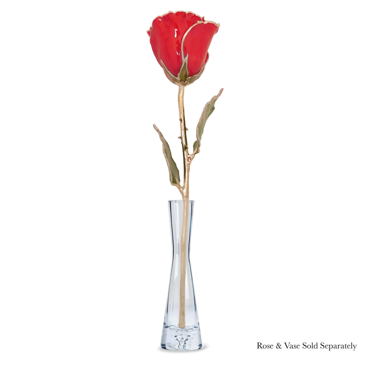 Silver Forever Rose – Red
